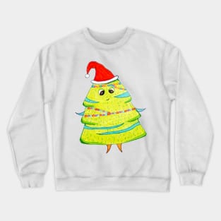 Cutie Christmas Tree Crewneck Sweatshirt